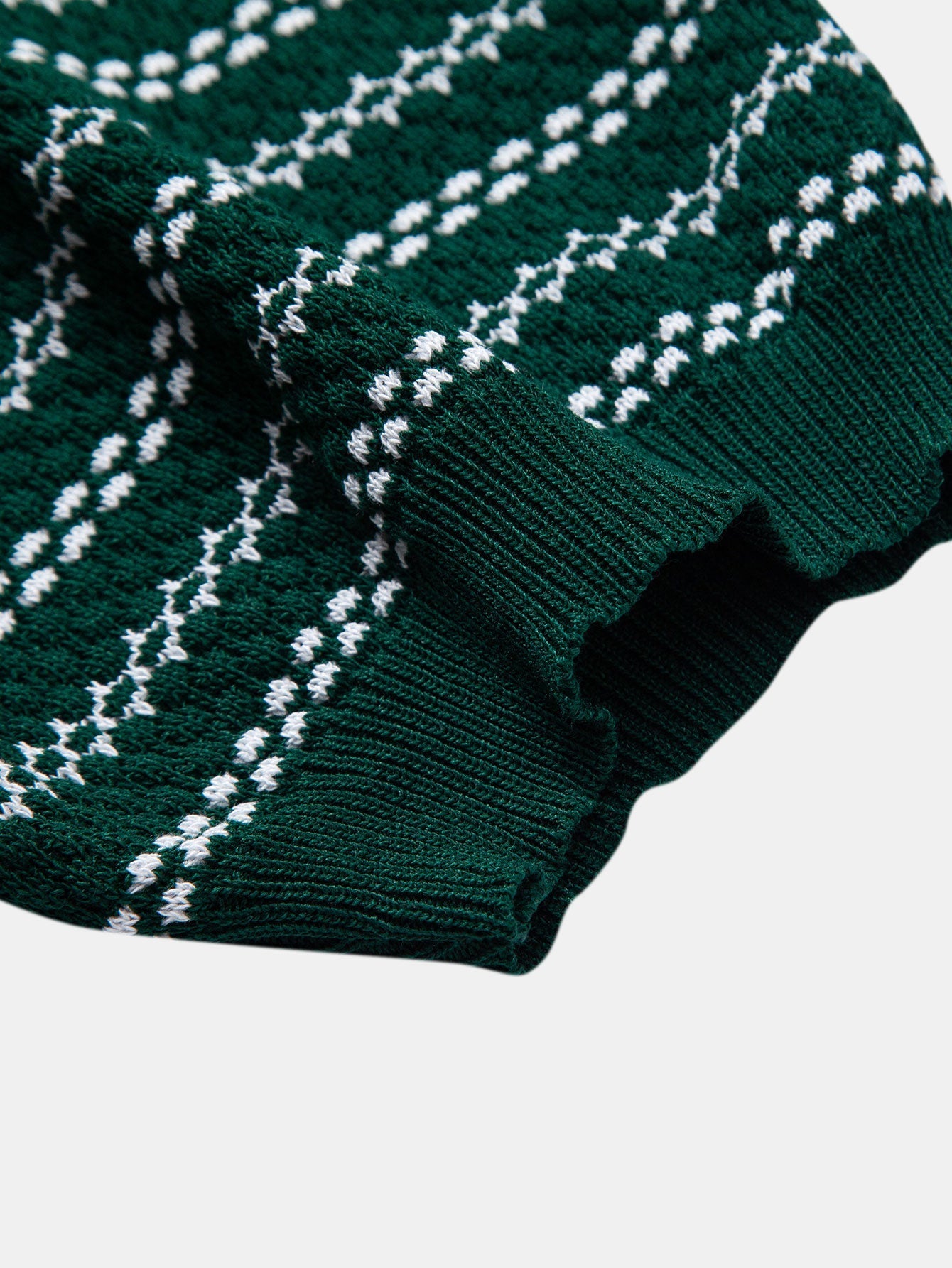 Noah | Stripe Knitted Polo Shirt