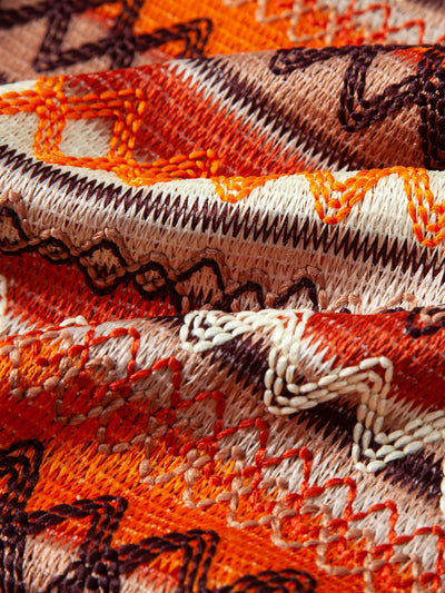 Jorge® | Geometric Cuban Shirt & Straight Leg Linen Pants