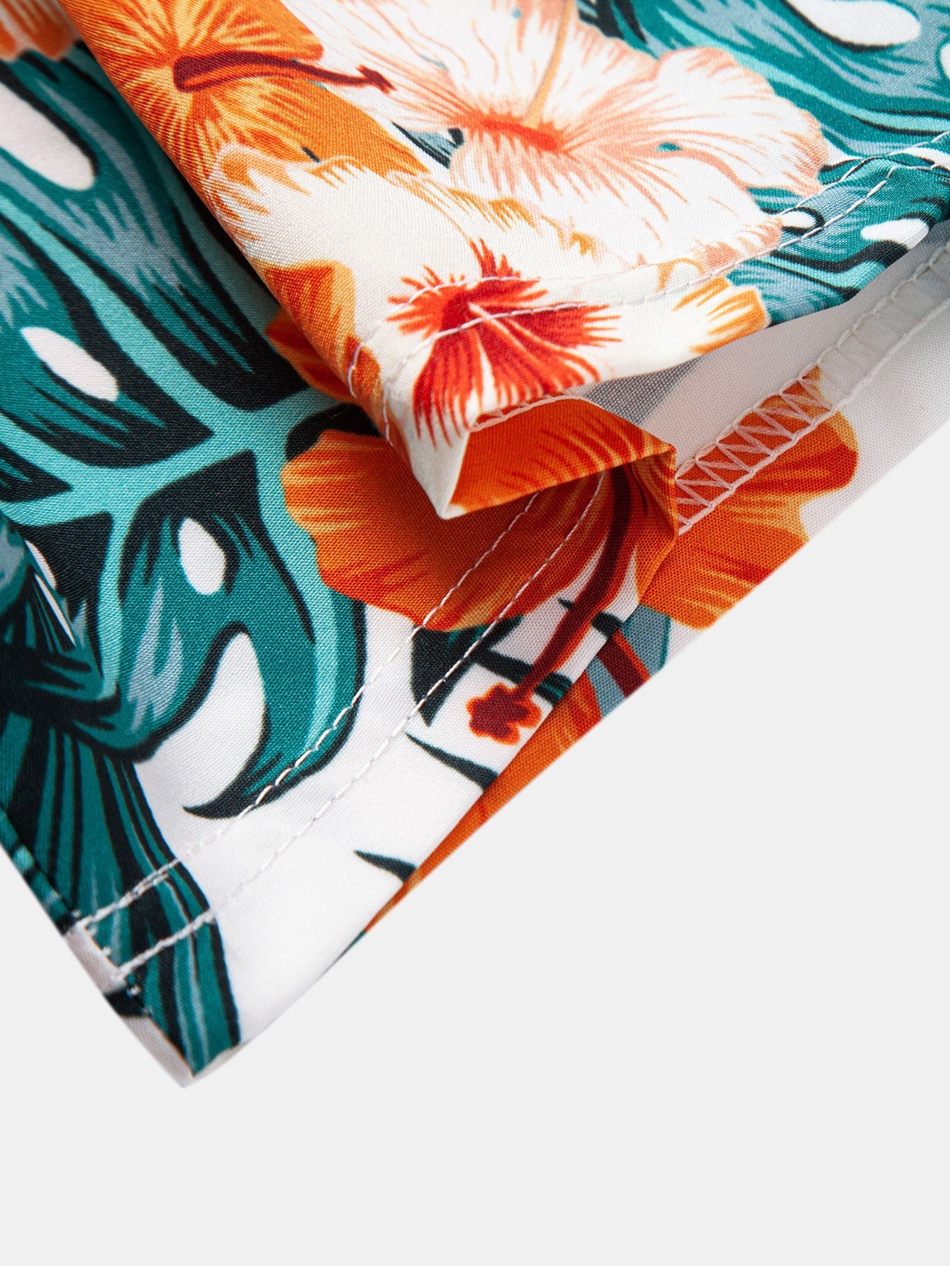 Lyle® | Tropical Flowers Print Button Up Shirt