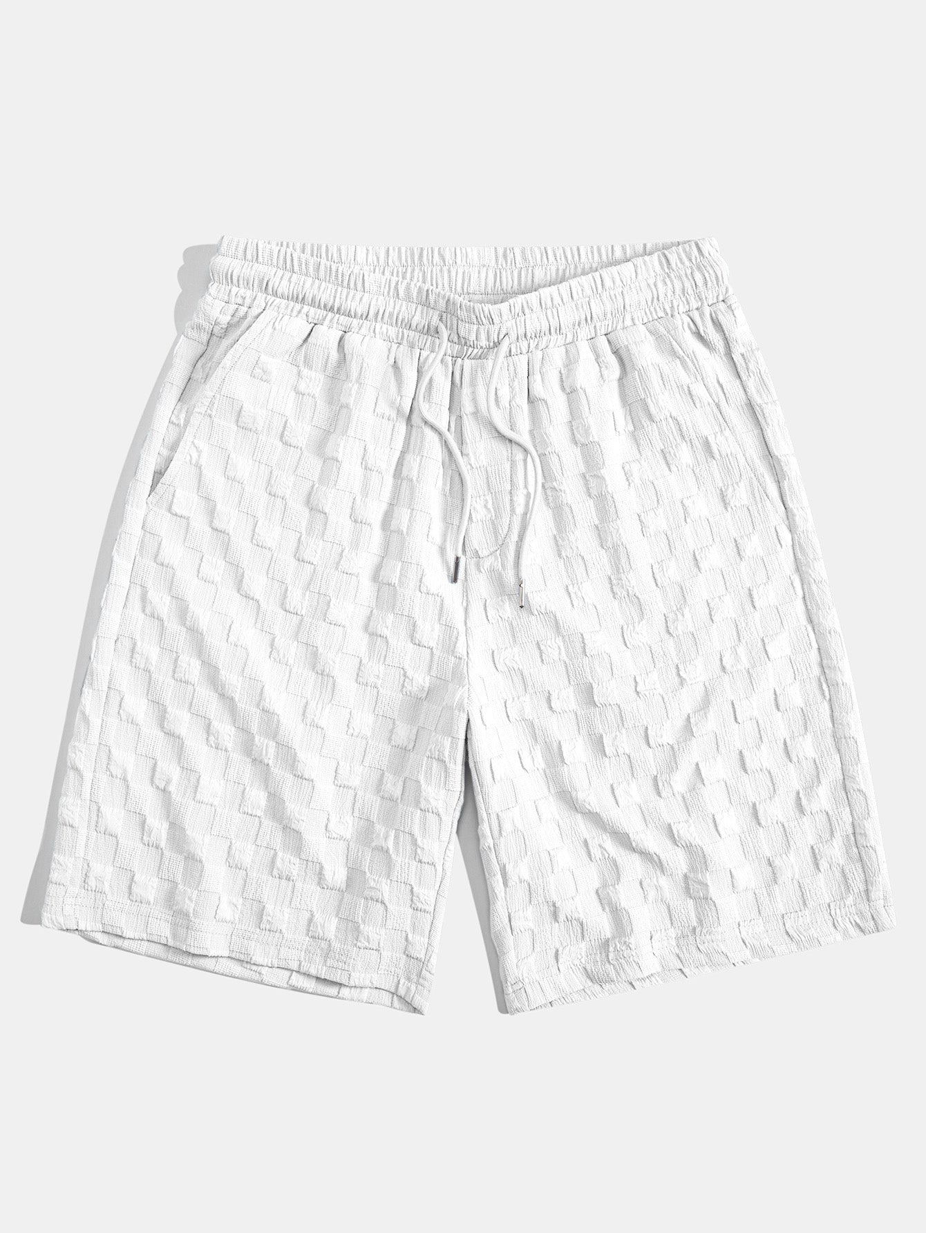 Iago | Checkerboard Jacquard Shorts