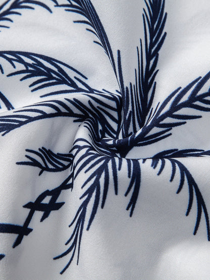 Flavio® | Island Sailing Print Button Up Shirt