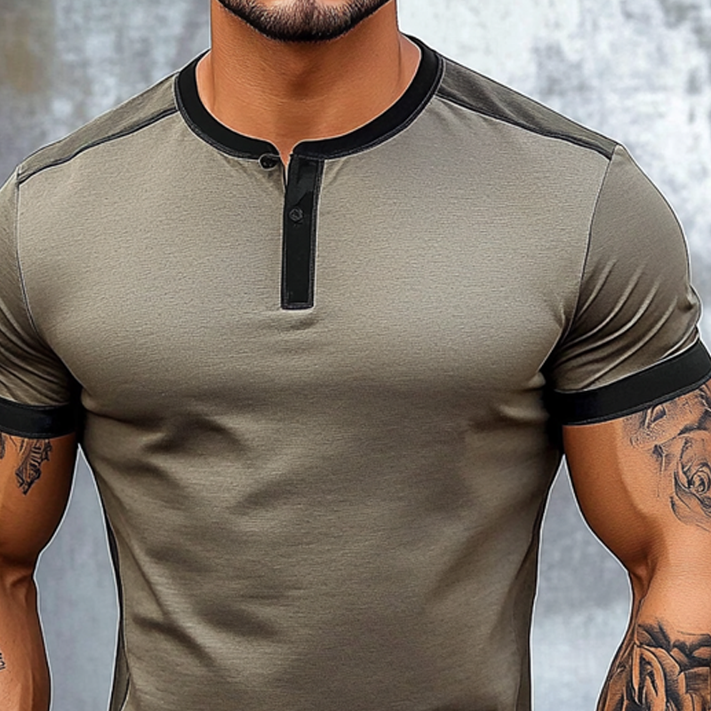 Anthony | Men'S Round Neck Pullover Casual Short-Sleeved T-Shirt