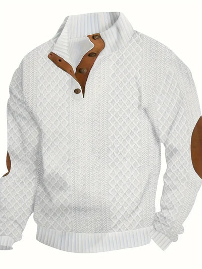 Marcelo | Elegant Button Sweater