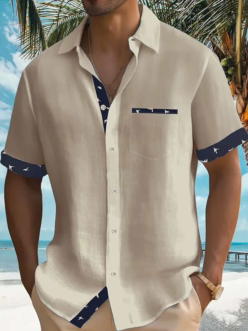 Mac® | Stylish, Loose Short-Sleeved Shirt For Men