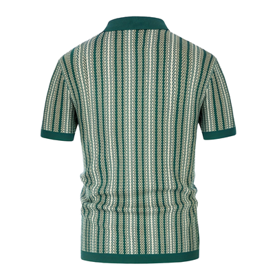 Tom | Men'S Summer Fashion Knitted Short Sleeve Shirt