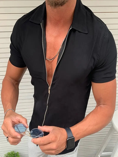 Lizbeth® | Shirt With Zipper For Men