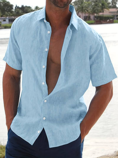 Zaqueo® | Comfortable Short-Sleeved Shirt For Spring
