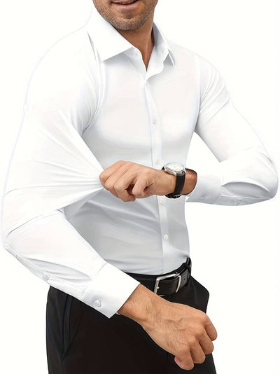 Duncan® | Long-Sleeved Shirt With Buttons For Men
