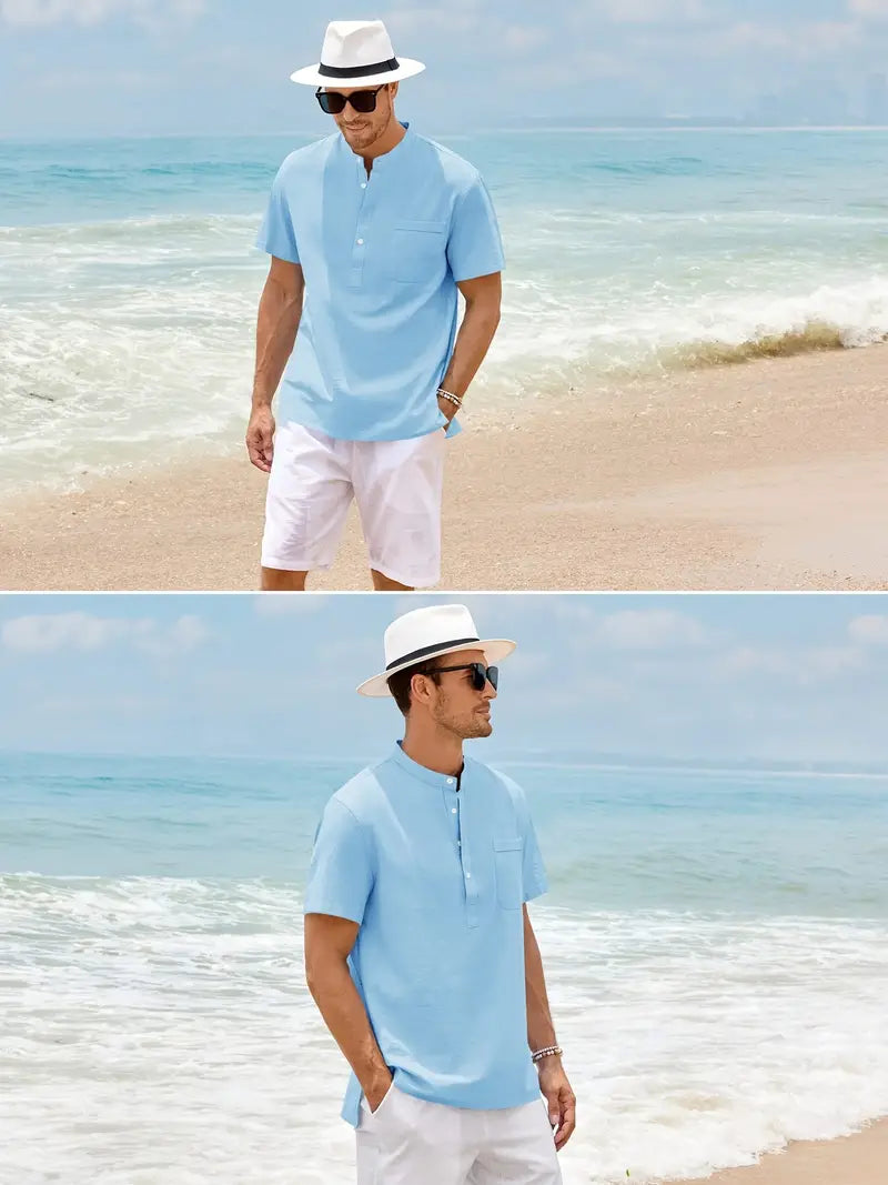 Donald® | Stylish No-Short Sleeve Shirt For Men