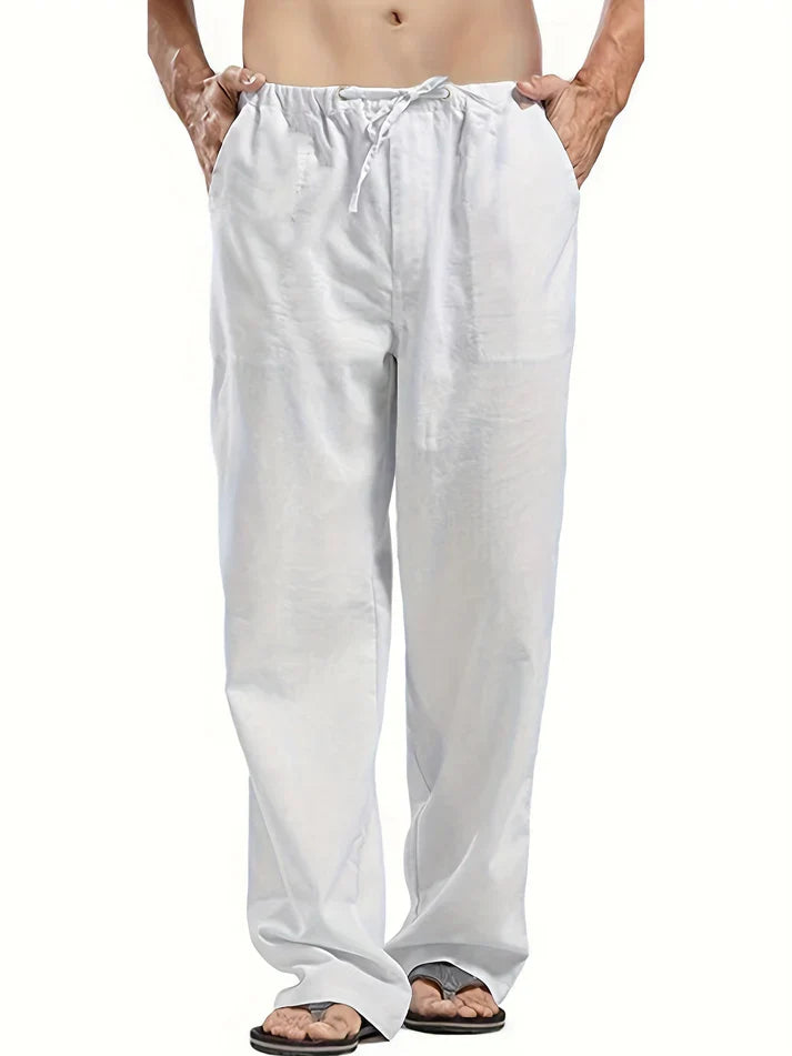 Asher® | Linen Summer Trousers
