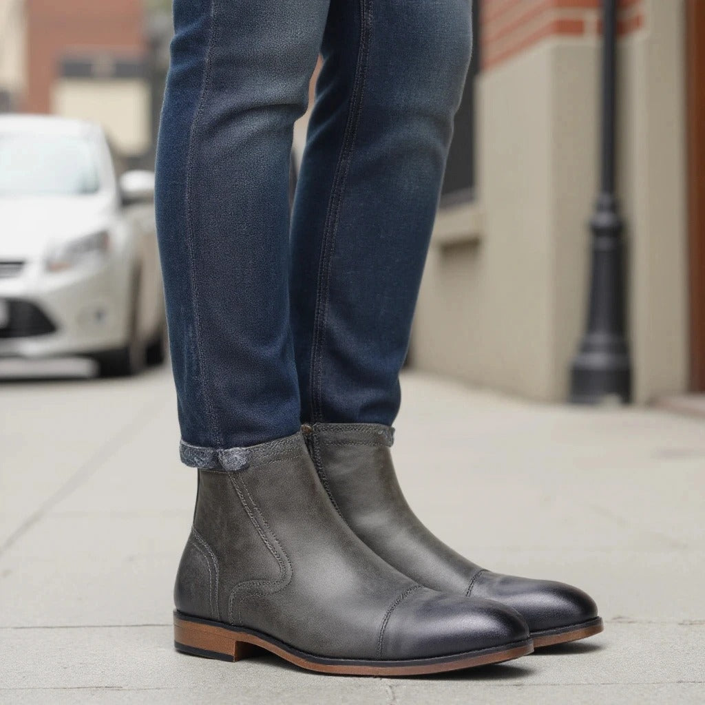 Christopher | Leather Chelsea Boots