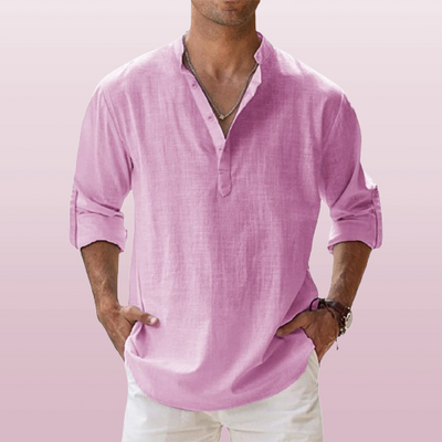 Seth® | Linen Shirt With Long Sleeves