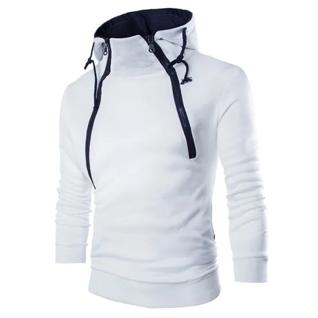 Graham® | Modern hoodie with a high collar