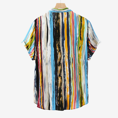 Zenón® | Abstract Artisan Print Shirt