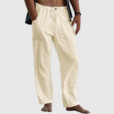 Quirico® | Linen Trousers With Drawstring