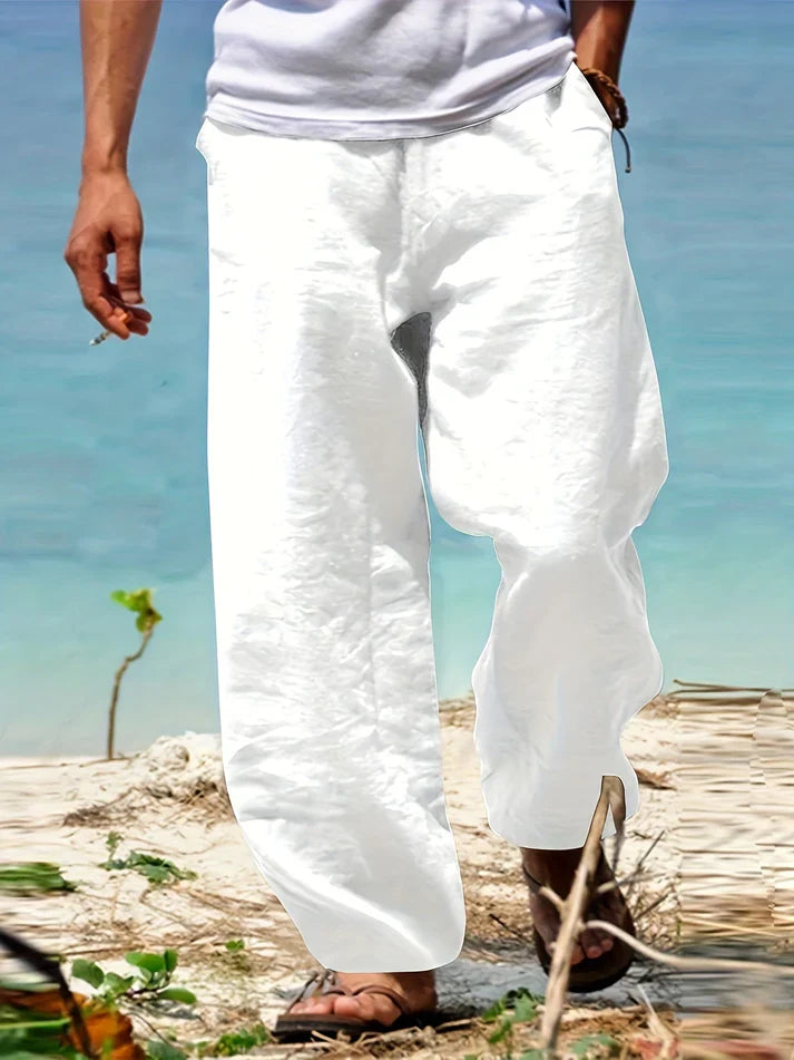 Arturo® | Casual Linen Summer Trousers