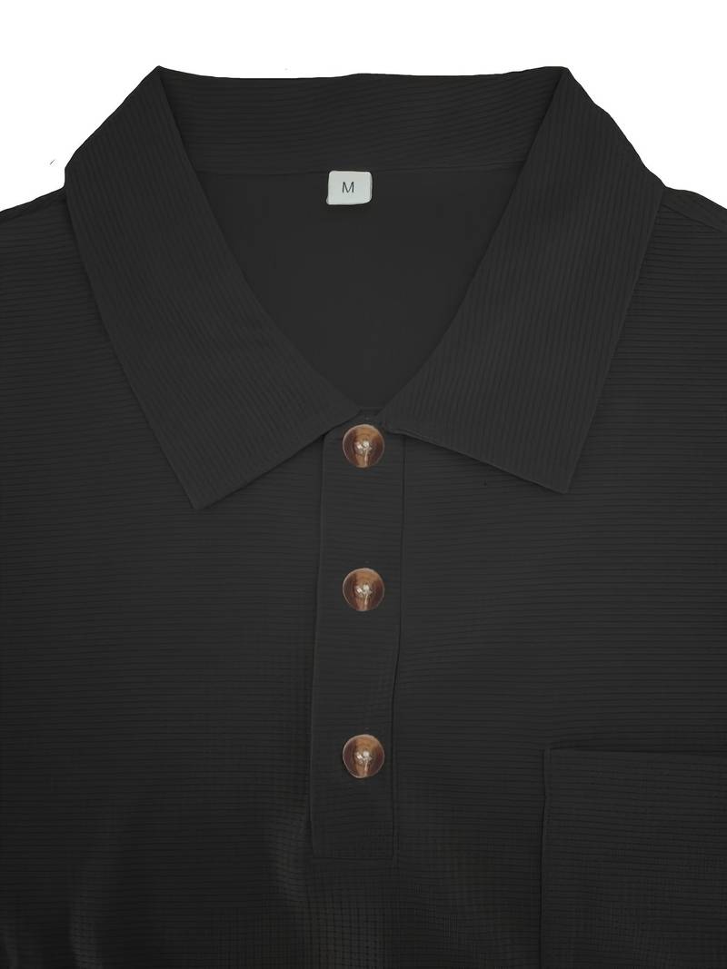 Don® | Breathable, Slim-Fitting Short-Sleeved Shirt With Half Button