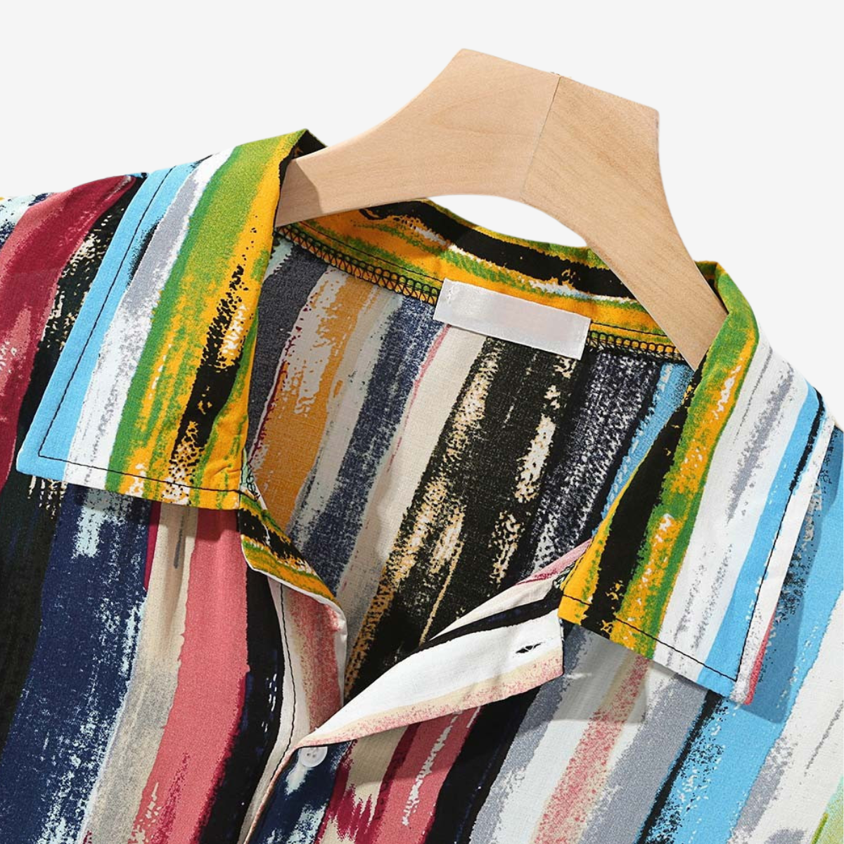 Zenón® | Abstract Artisan Print Shirt