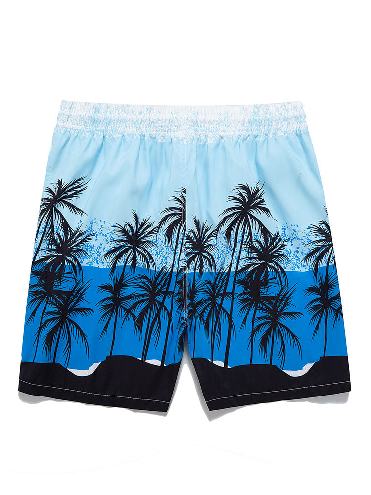 Liam® | Tropical Print Swim Shorts