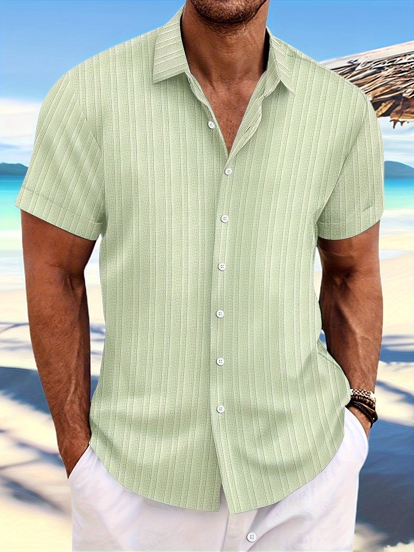 Boniface® | Stylish Shirt With Loose Stripes