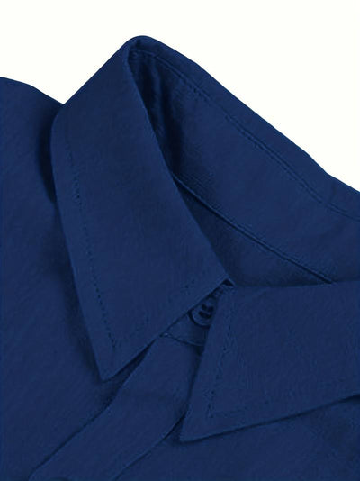 Luciana® | Plain Short Sleeve Shirt For Men