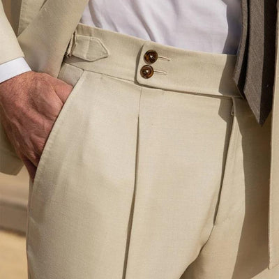 Ramiro | Gold Coast Linen Pantalon