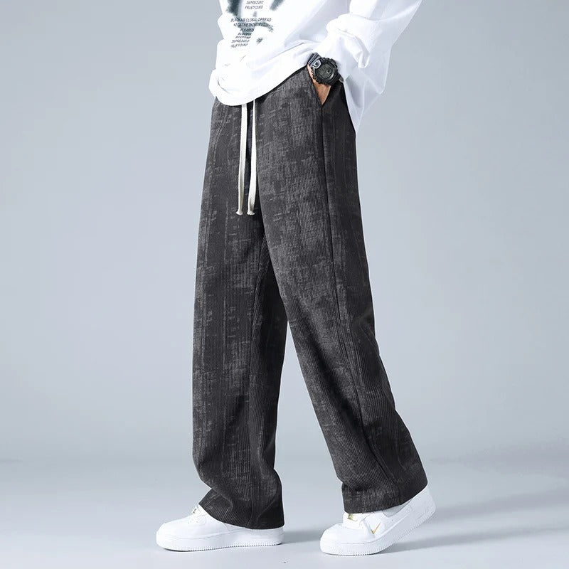 Wenceslao | Bordeaux Corduroy Pants