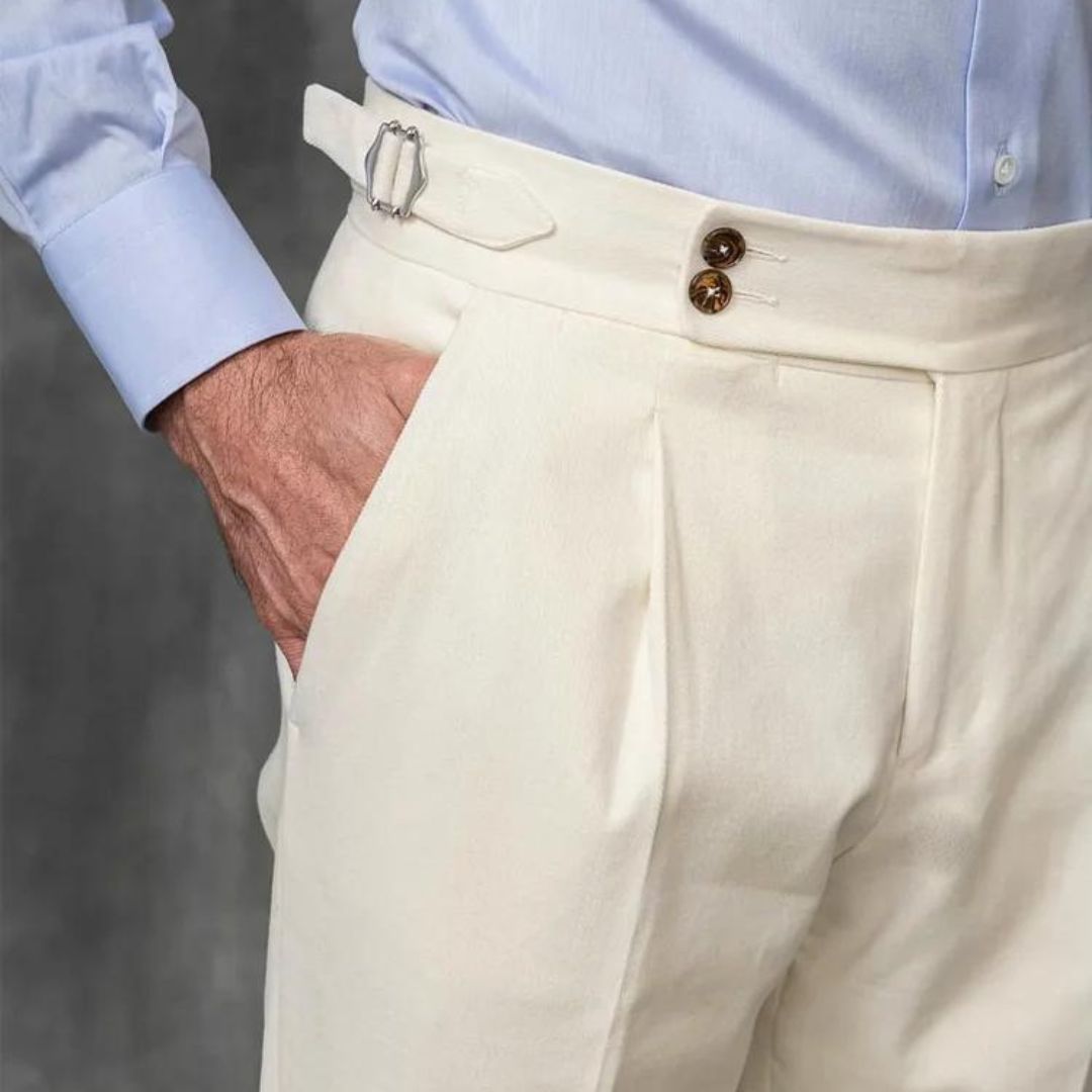Ezra® | Gold Coast Linen Pants