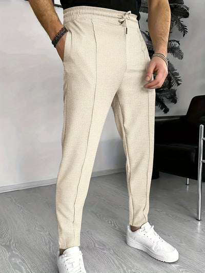 Zackary® | Stylish Checkered Slim-Fit Trousers