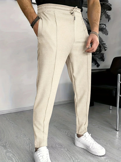 Zackary® | Stylish Checkered Slim-Fit Trousers
