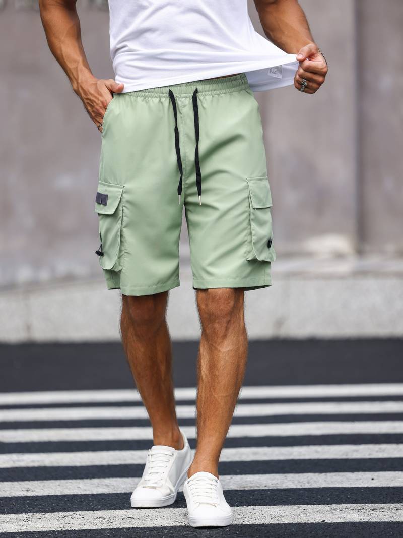 Grayson® | Trendy Men'S Cargo Shorts With Drawstring