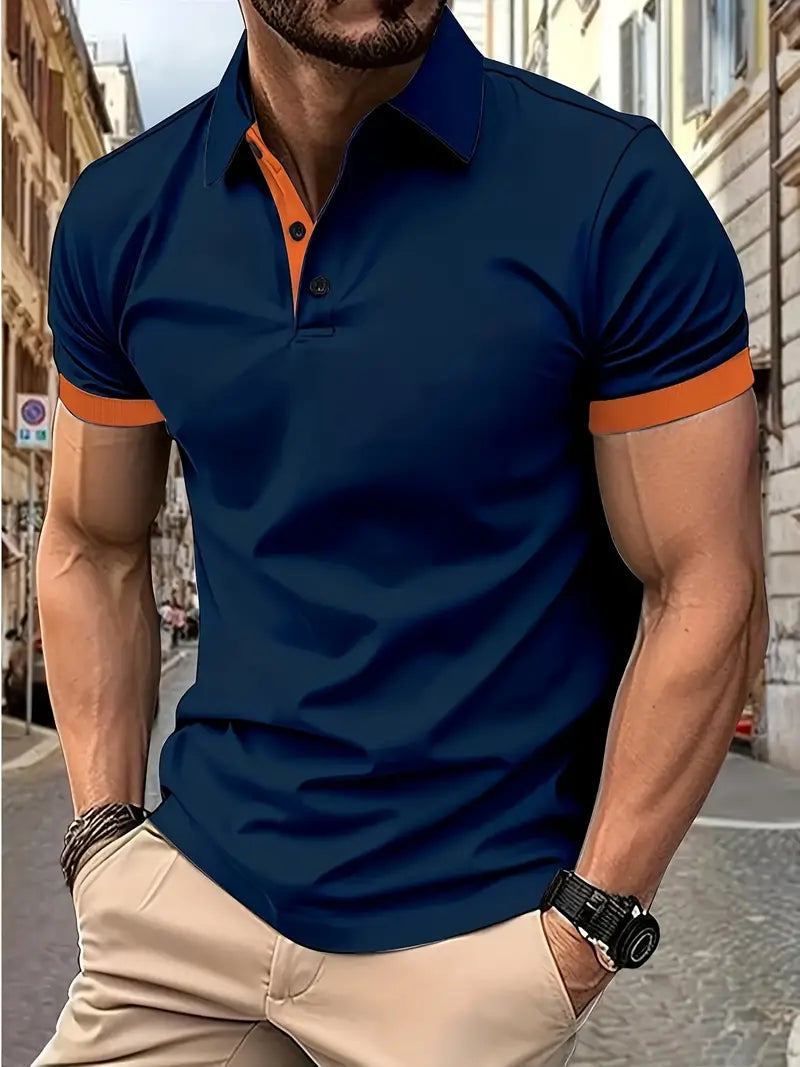 Luke® | Casual Color Block Shirt For Men