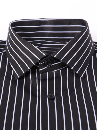 Leif® | Long Sleeve Stripe Button Up Shirt