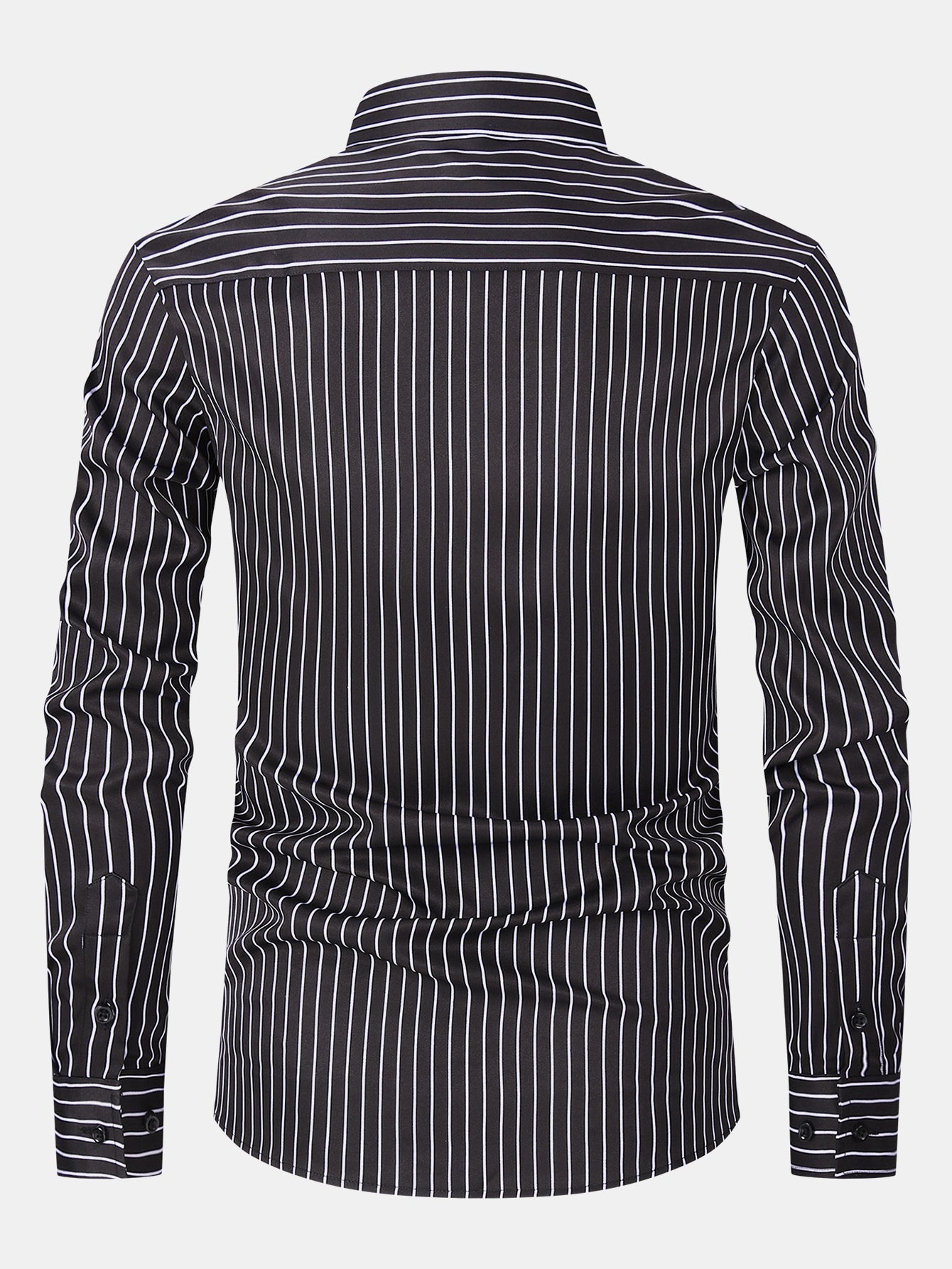 Leif® | Long Sleeve Stripe Button Up Shirt
