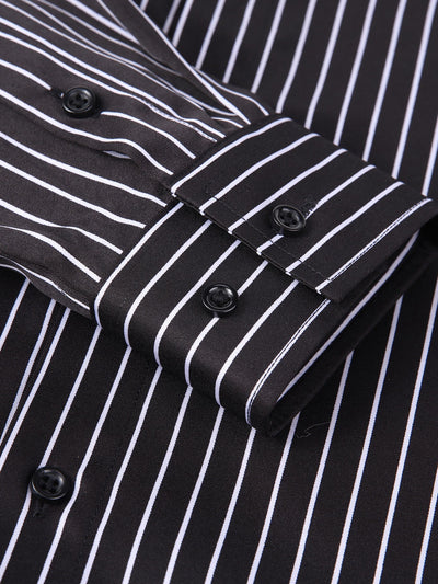 Leif® | Long Sleeve Stripe Button Up Shirt