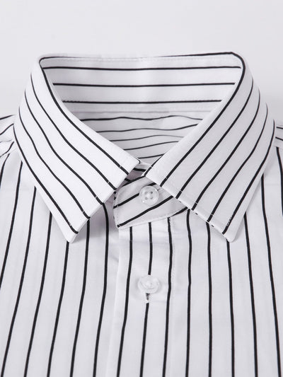 Leif® | Long Sleeve Stripe Button Up Shirt