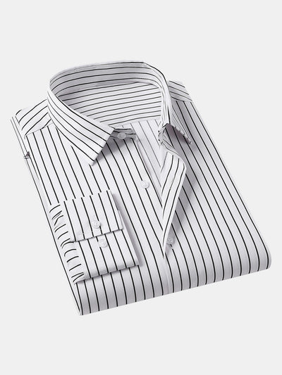 Leif® | Long Sleeve Stripe Button Up Shirt