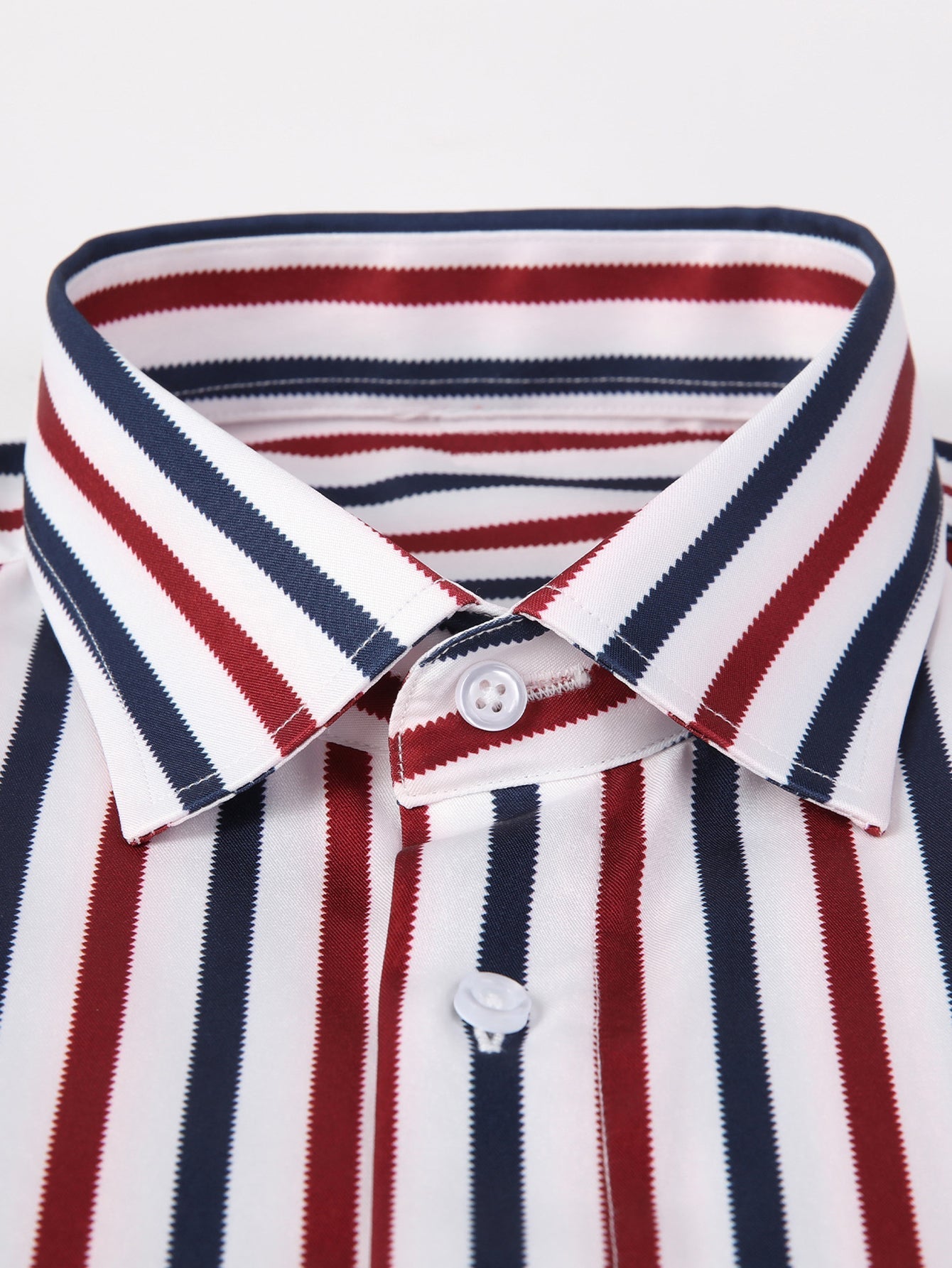 Laureano® | Long Sleeve Stripe Button Up Shirt