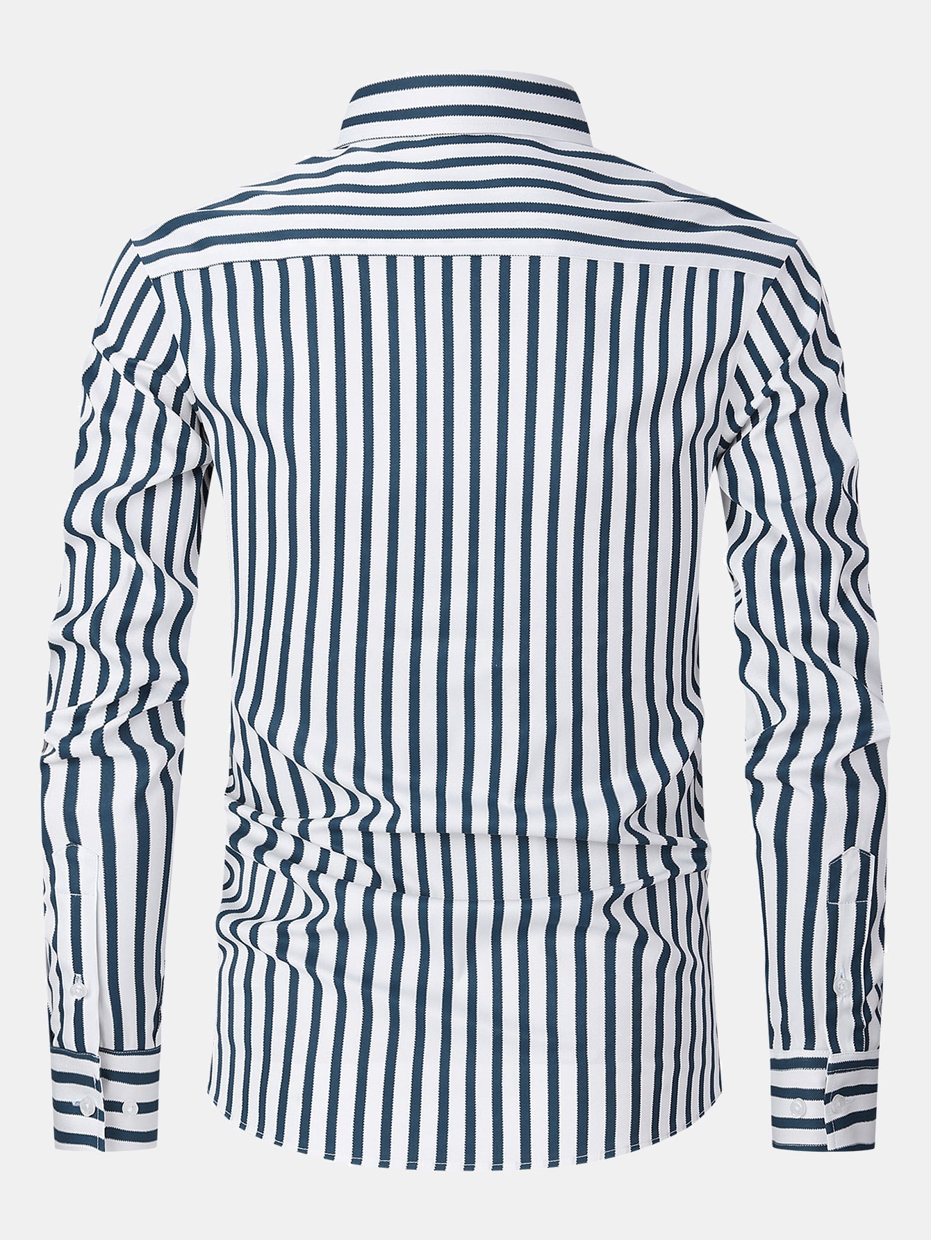Lapo® | Long Sleeve Stripe Button Up Shirt