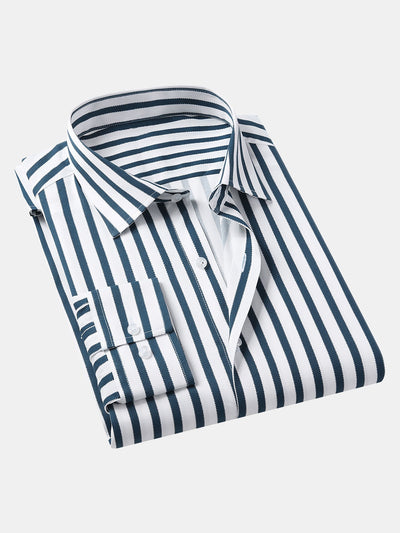Lapo® | Long Sleeve Stripe Button Up Shirt