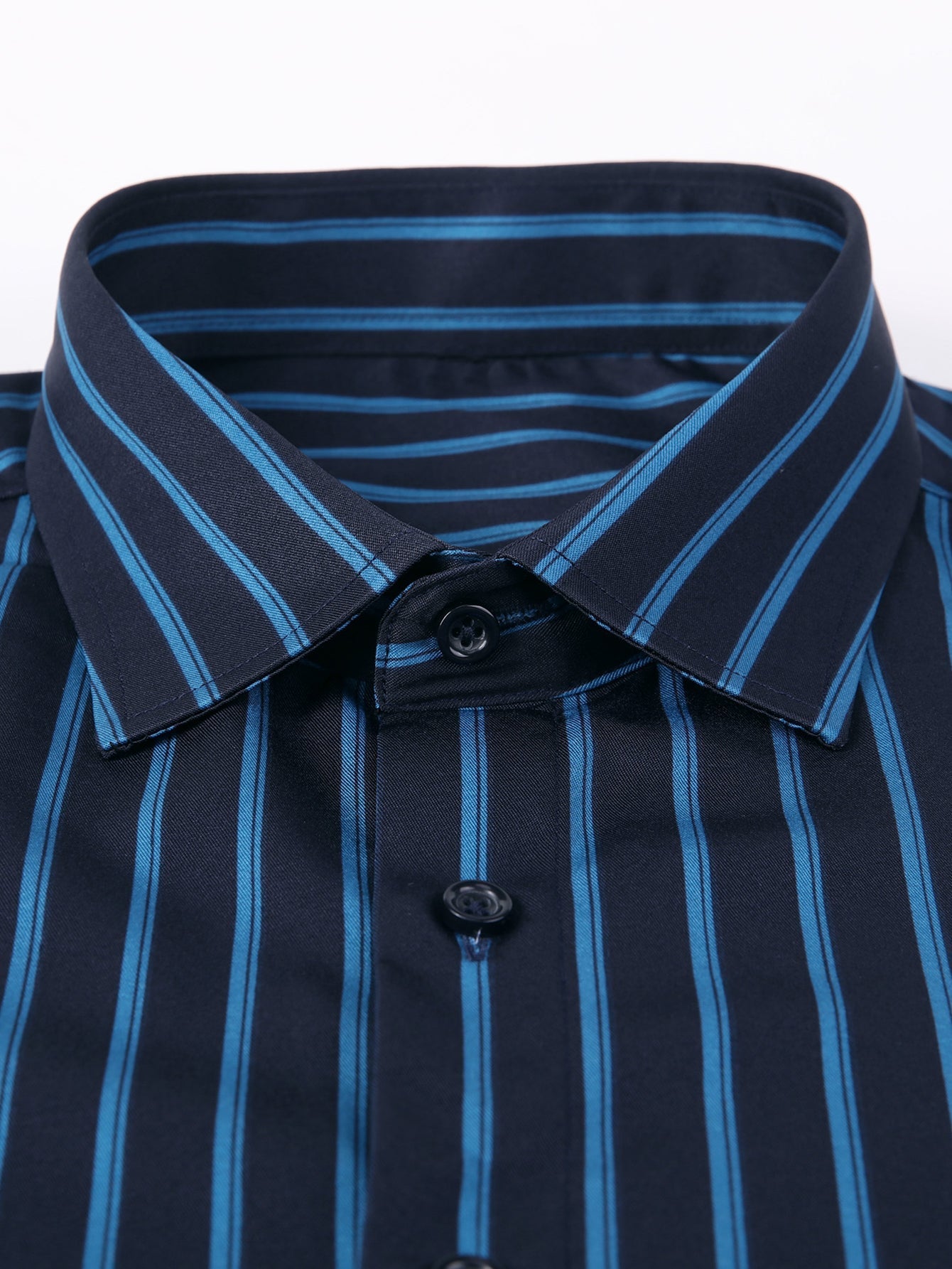 Lázaro® | Long Sleeve Stripe Button Up Shirt