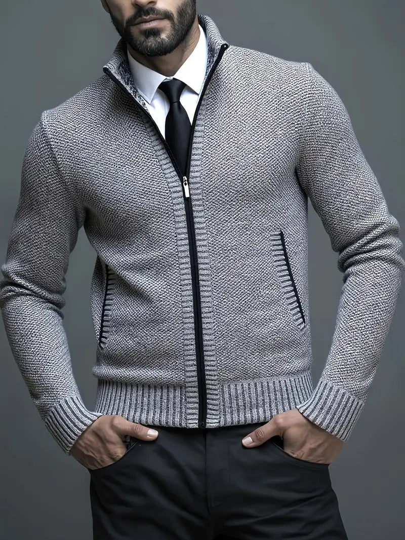 Eduardo | Elegant Business Cardigan