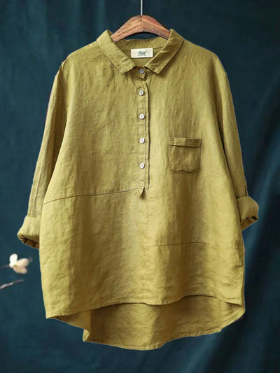 Ricardo® | Long-sleeved shirt with front pocket and buttons