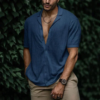 Fraser® | Summery Linen Shirt For Men