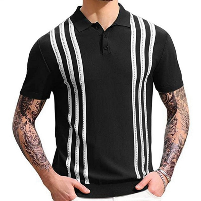 Leo® | Striped Casual Polo