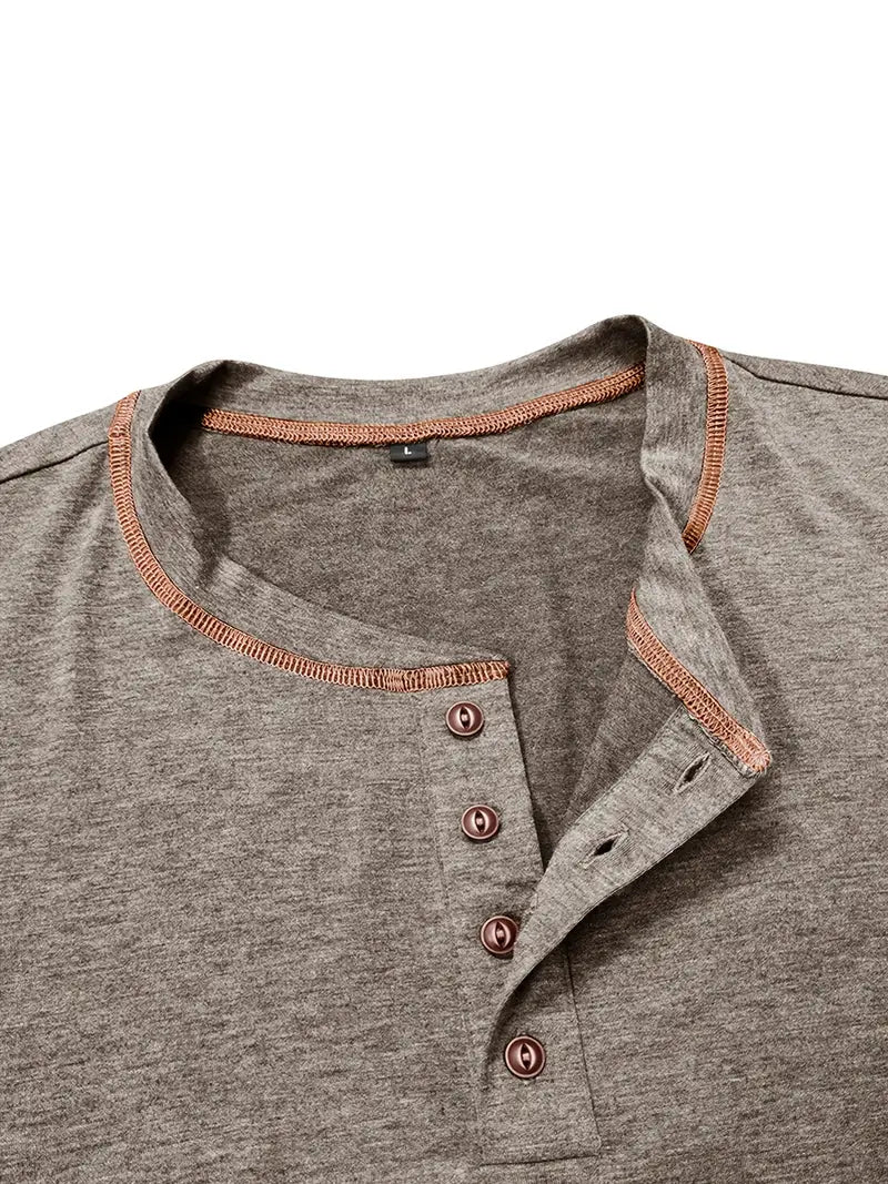 Malcolm | Short-sleeved button-down T-shirt