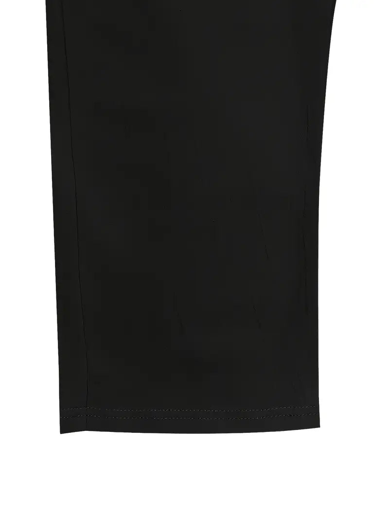 Joshua | Wide-leg linen pants with drawstring