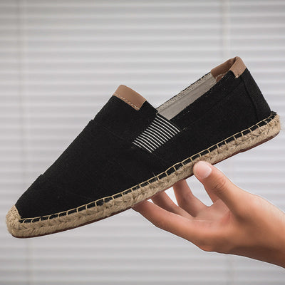 Kalan® | Stylish Handmade Canvas Straw Shoes