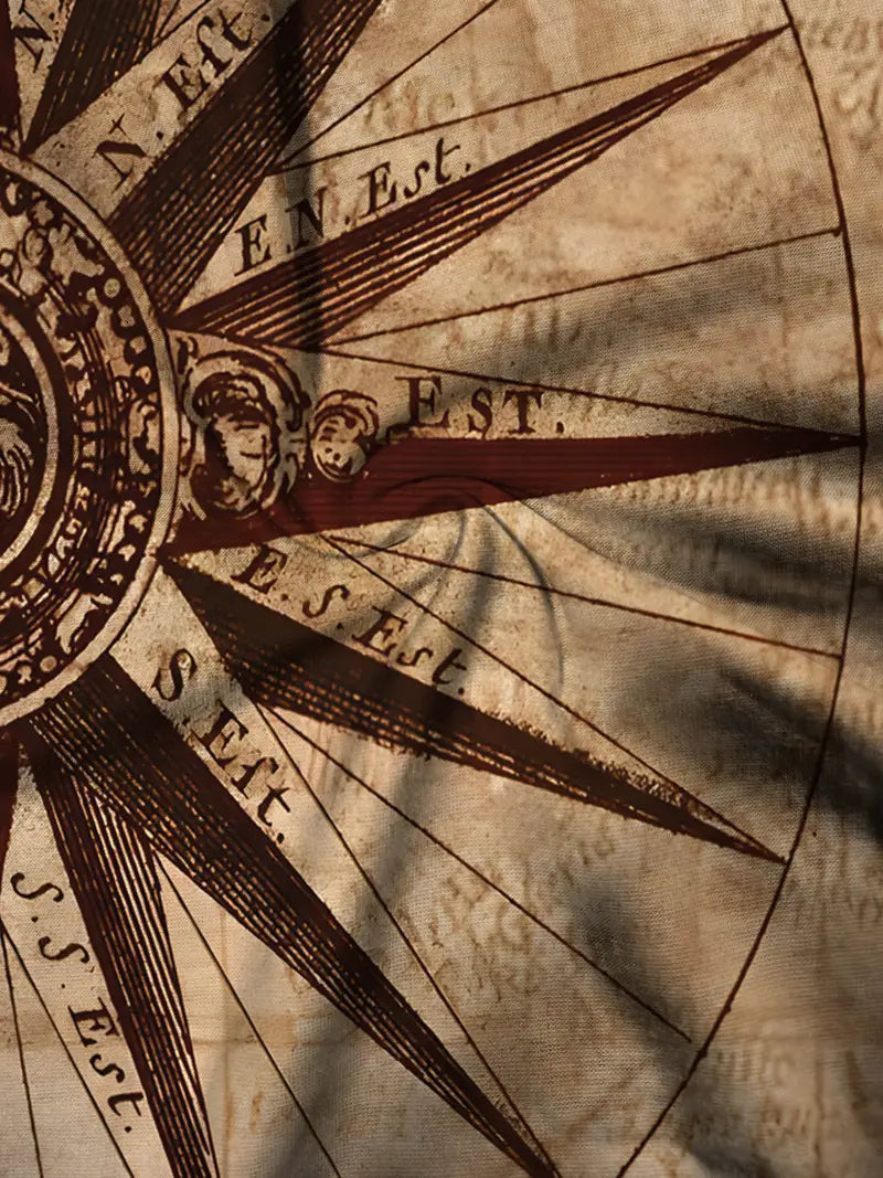 Próspero® | Digital Compass Shirt For Men