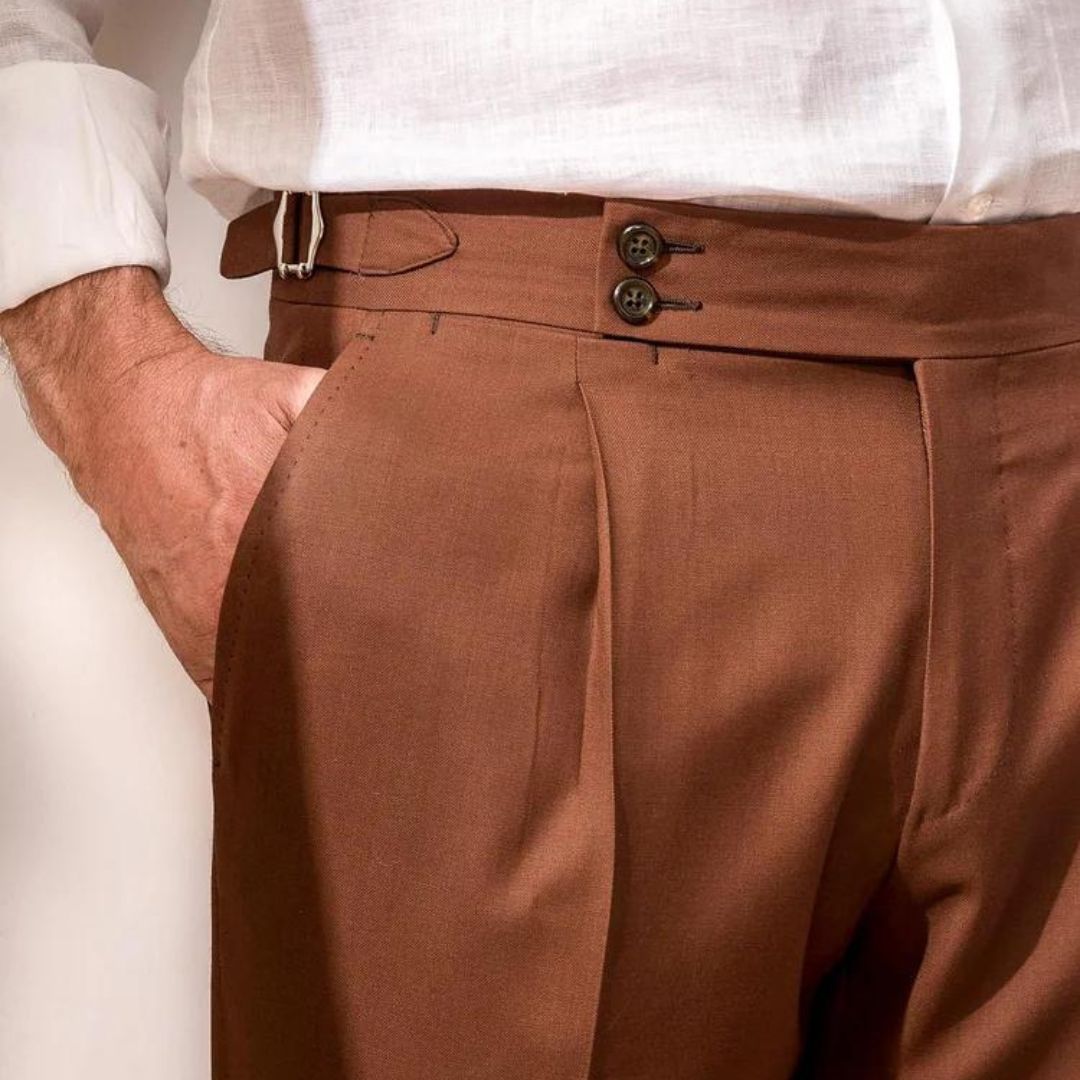 Ezra® | Gold Coast Linen Pants